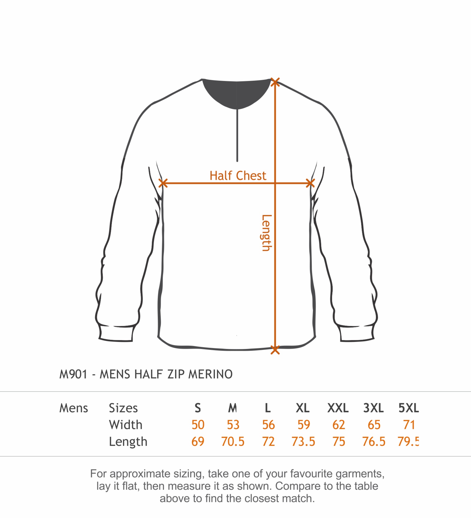 Easy Build Merino 1/2 Zip Top – CUS | Classic Uniforms & Sportswear